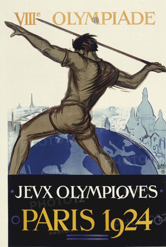 The 1924 Summer Olympics in Paris, 1924. Private Collection.