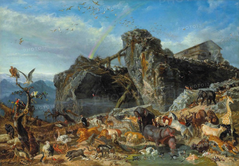 After the Deluge, ca 1865. Private Collection.