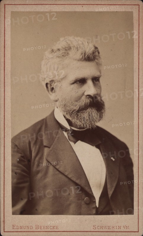 Portrait of the cellist and composer Georg Goltermann (1824-1898), c. 1880. Private Collection.