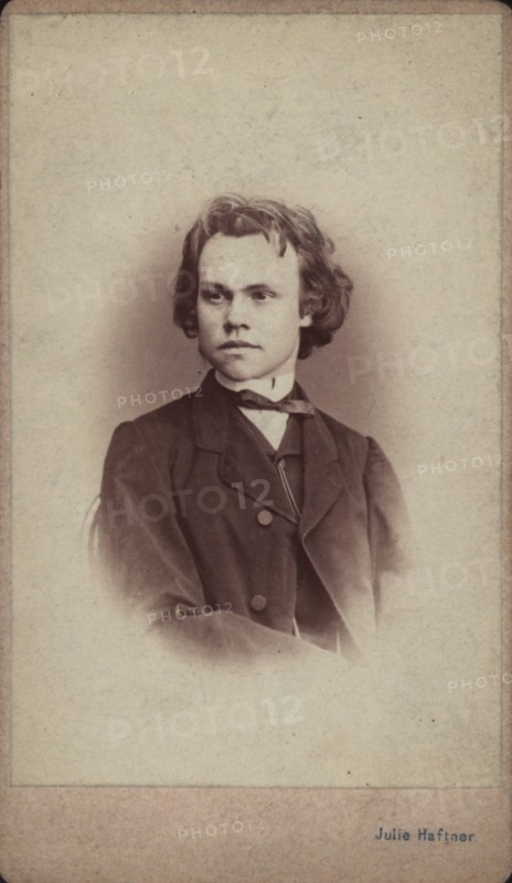 Portrait of the composer Anton Rubinstein (1829-1894). Private Collection.