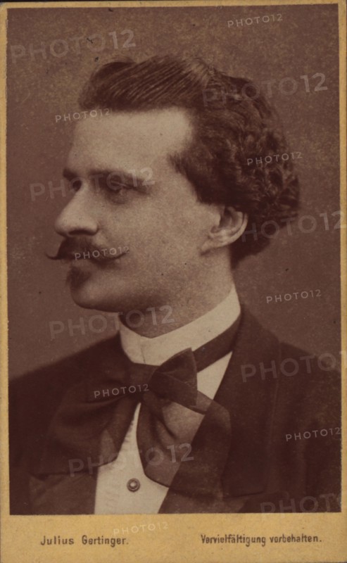 Portrait of the composer Eduard Strauss (1835-1916), 1874. Private Collection.