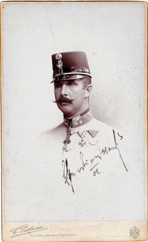 Archduke Franz Ferdinand of Austria, 1902. Private Collection.
