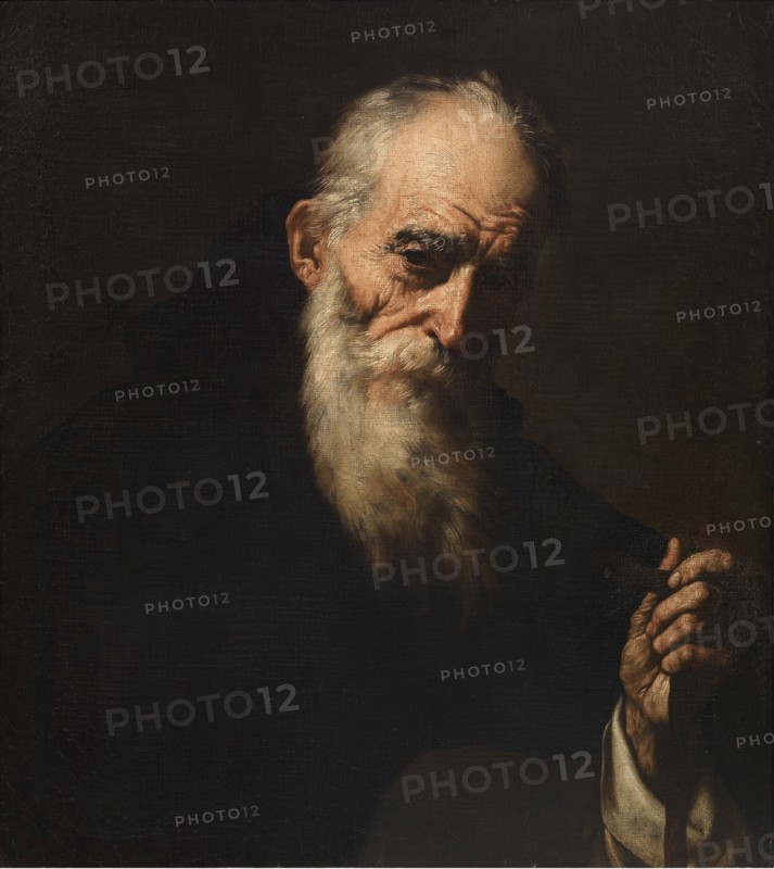 Saint Anthony the Great, 1638. Found in the collection of Fondazione De Vito.