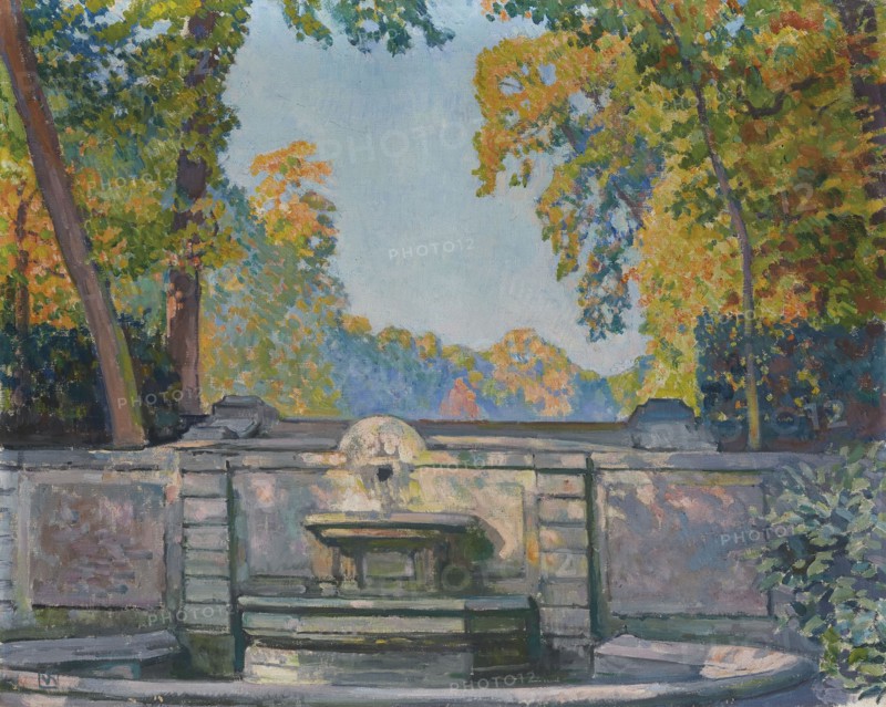 Fountain, ca 1917-1922. Private Collection.