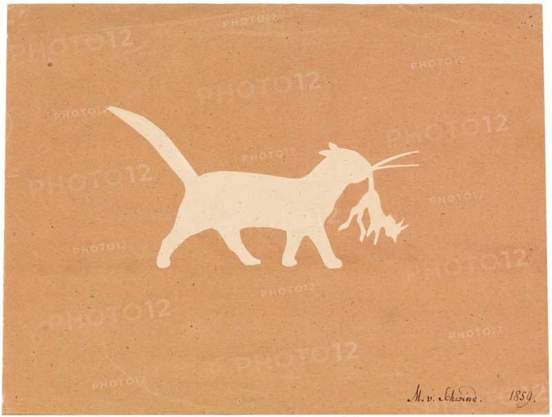 Cat ? little devil, 1859. Private Collection.