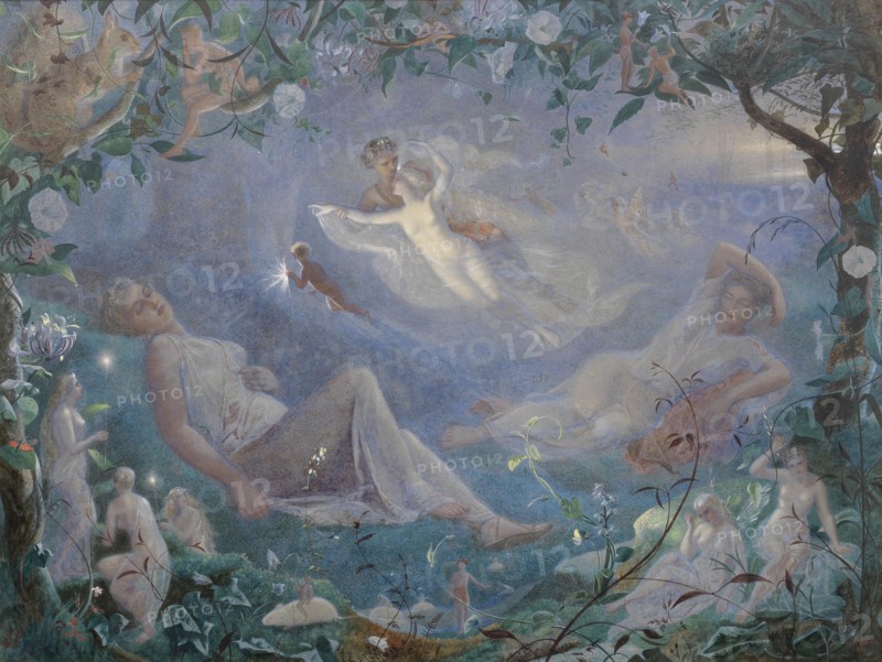 Scene from A Midsummer Night's Dream , 1873. Private Collection.