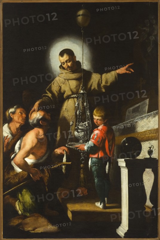 The Miracle of Saint Didacus . Found in the collection of Chiesa della Santissima Annunziata, Levanto.