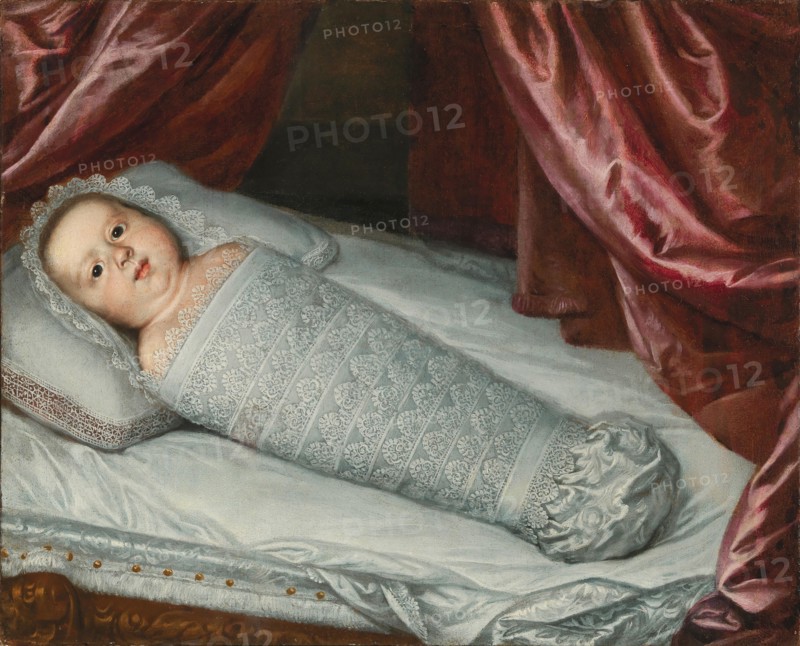 Portrait of Cosimo III de' Medici (1642-1723) as Baby, ca 1642. Private Collection.
