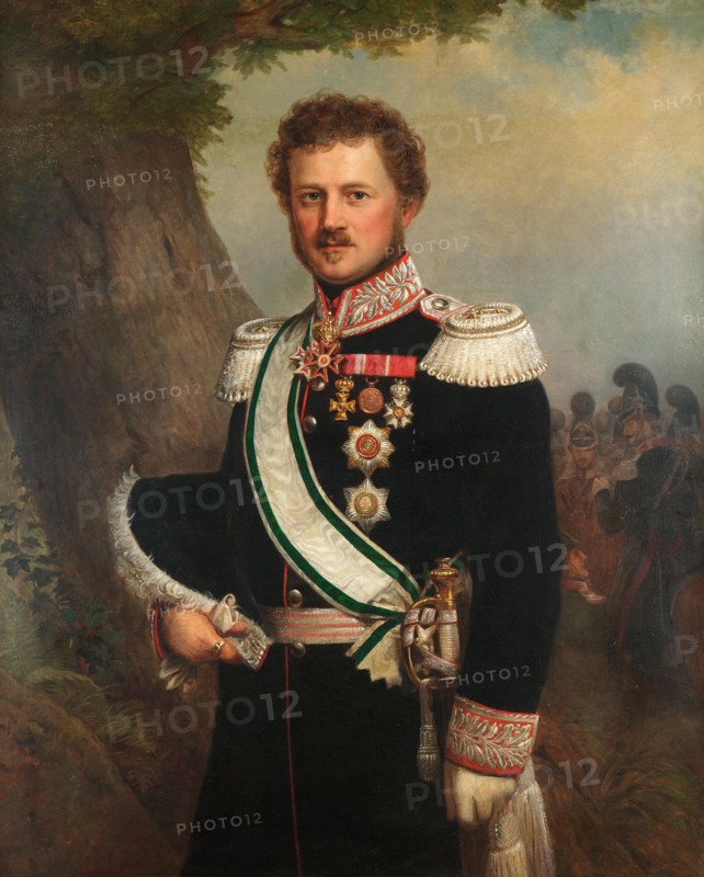 Portrait of Emil, Prince of Hesse and of the Rhine (1790-1858) , c. 1850. Private Collection.