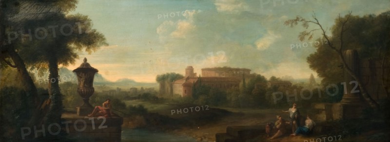 Rome from the Aventine Hill, 1710.