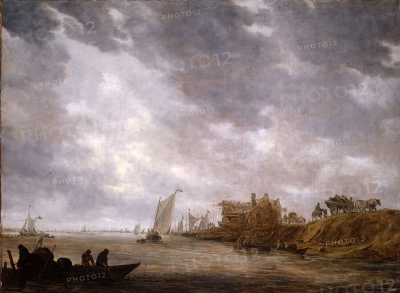 A River Scene, 1642.