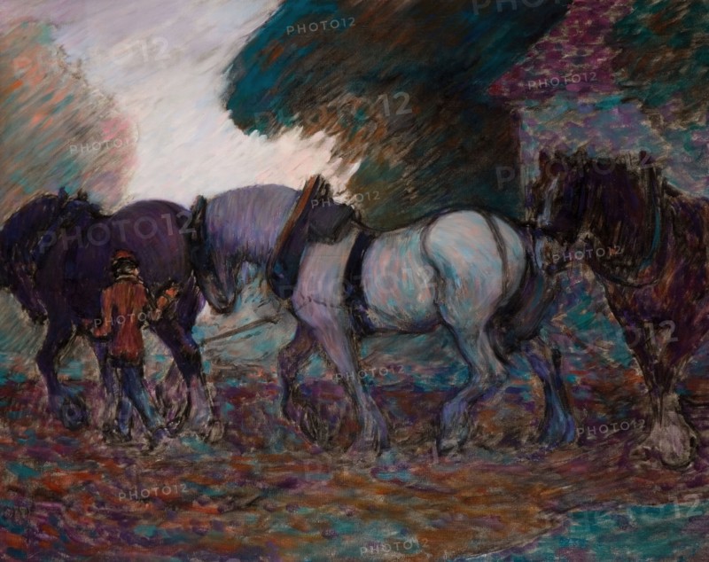 The Ploughing Team, Dawn, 1906.