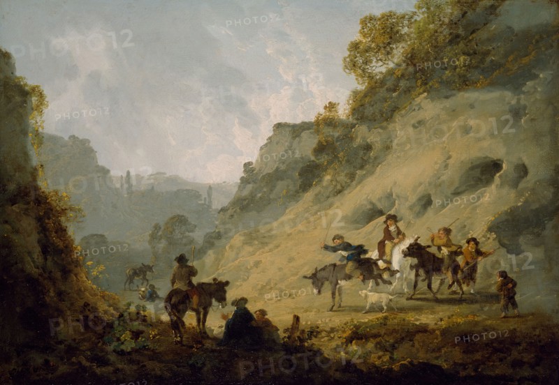 Gypsies with an Ass Race, 1792.