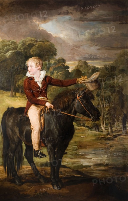 Portrait Of Lord Stanhope (1805-66) Riding A Pony, 1815.