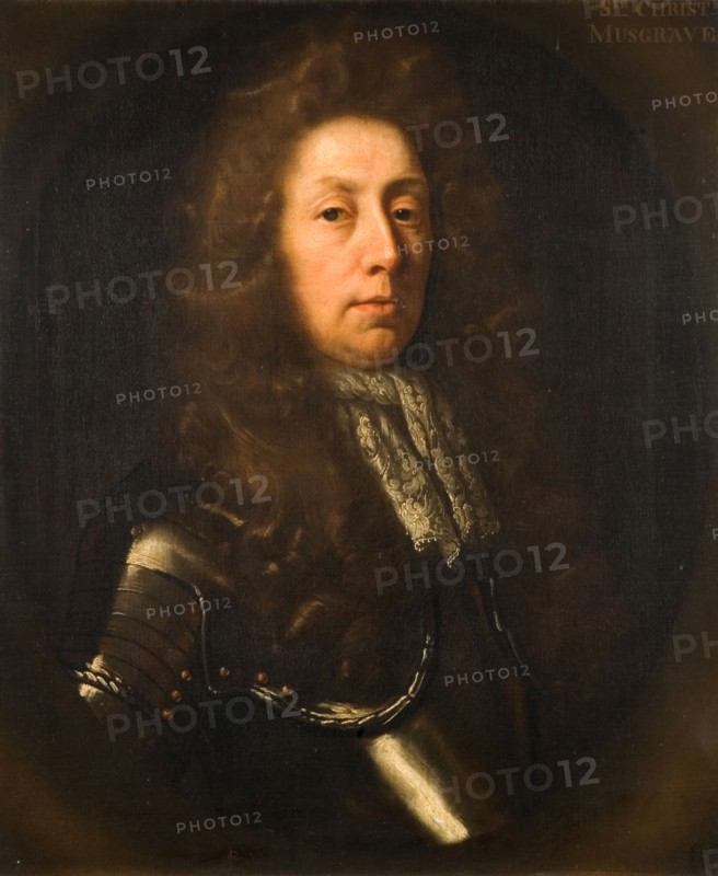 Portrait Of Sir Charles Musgrave, 1691.