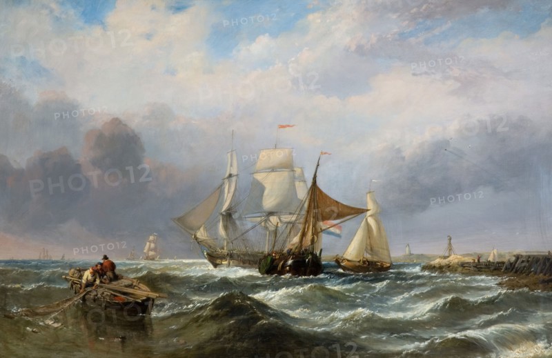 Vessels off the Dutch Coast, 1829-1860.