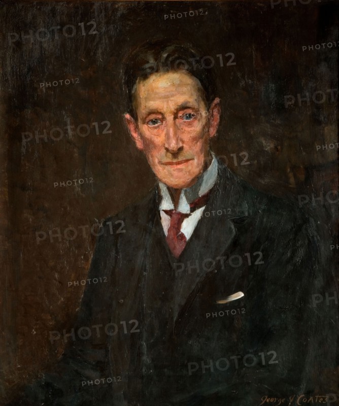 Portrait of Sir Johnston Forbes-Robertson, 1900-1925. Sir Johnston Forbes-Robertson was an actor and theatre manager.