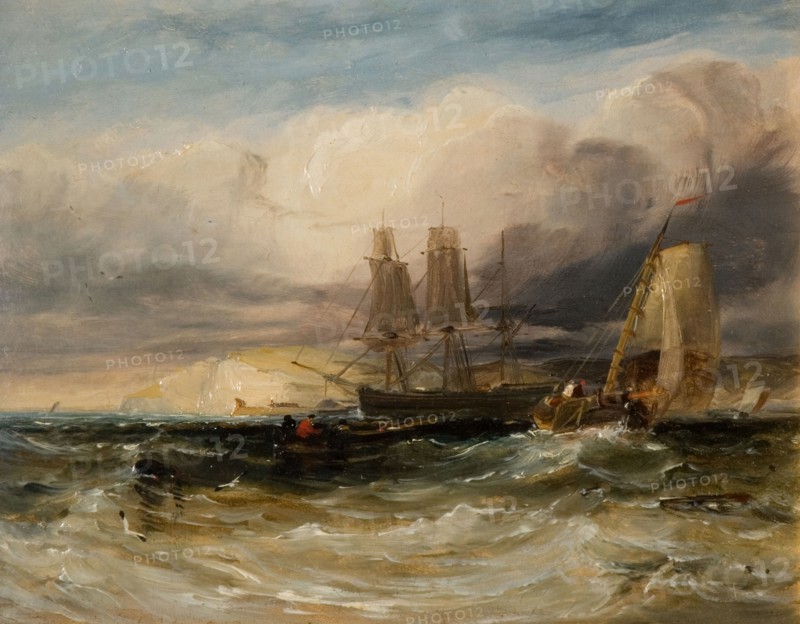 On The Thames - Tilbury Fort, 1840.