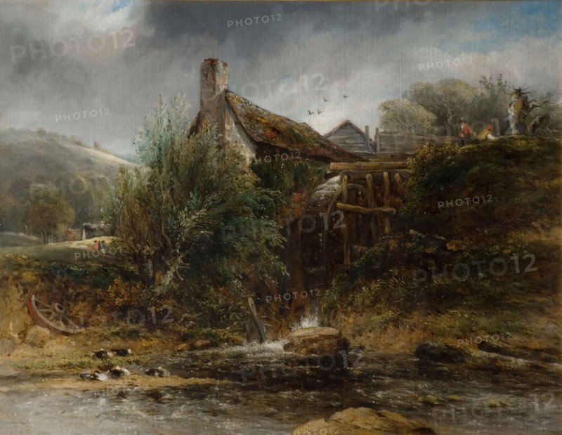 A Watermill Near Totnes, Devon, 1834.