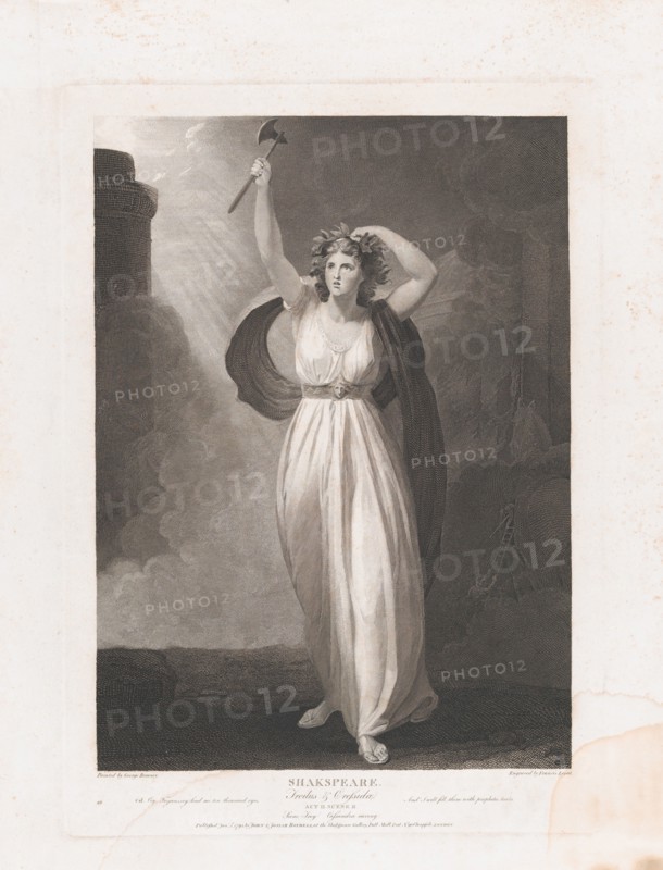 Cassandra Raving (Shakespeare, Troilus and Cressida, Act 2, Scene 2), first published 1795; reissued 1852.
