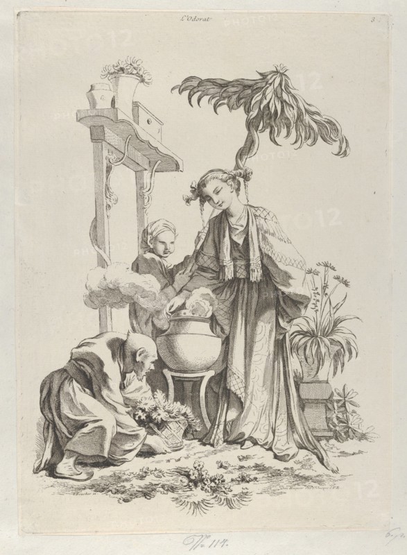Smell, 1720-70.