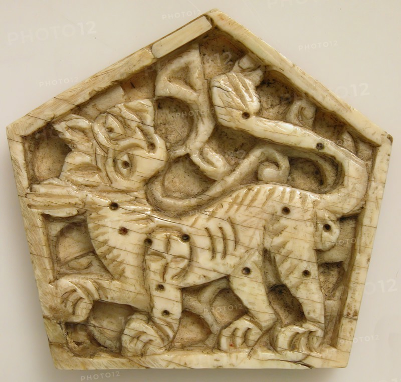 Plaque, Italy, 12th century.