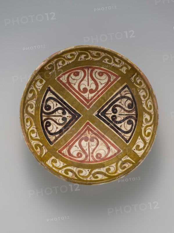 Bowl Decorated in the 'Beveled Style', present-day Uzbekistan, 10th century.