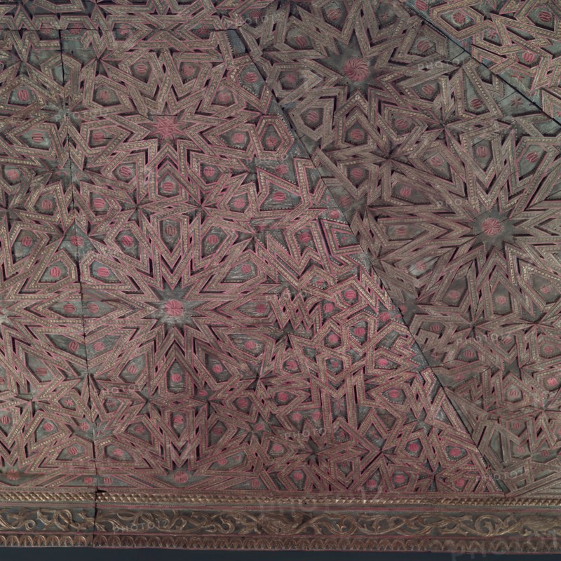 Ceiling, Spain, 16th century.