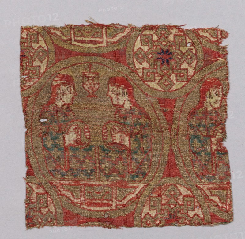 Textile with Musicians, Spain, 13th century.