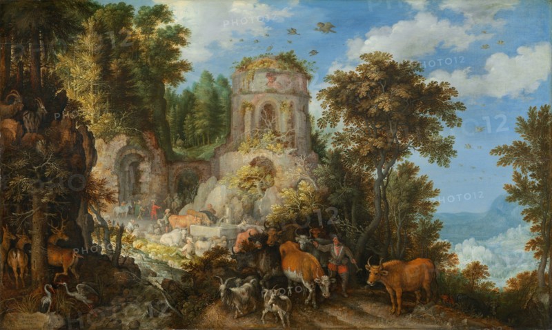 Landscape with the Flight into Egypt, 1624.