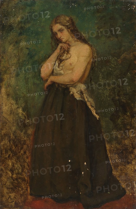 Study of a Model, late 19th-early 20th century.