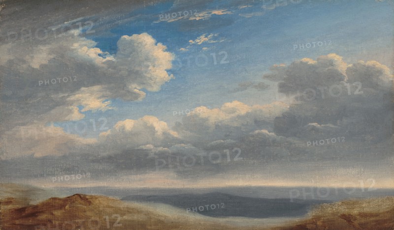 Study of Clouds over the Roman Campagna, c. 1782/1785.