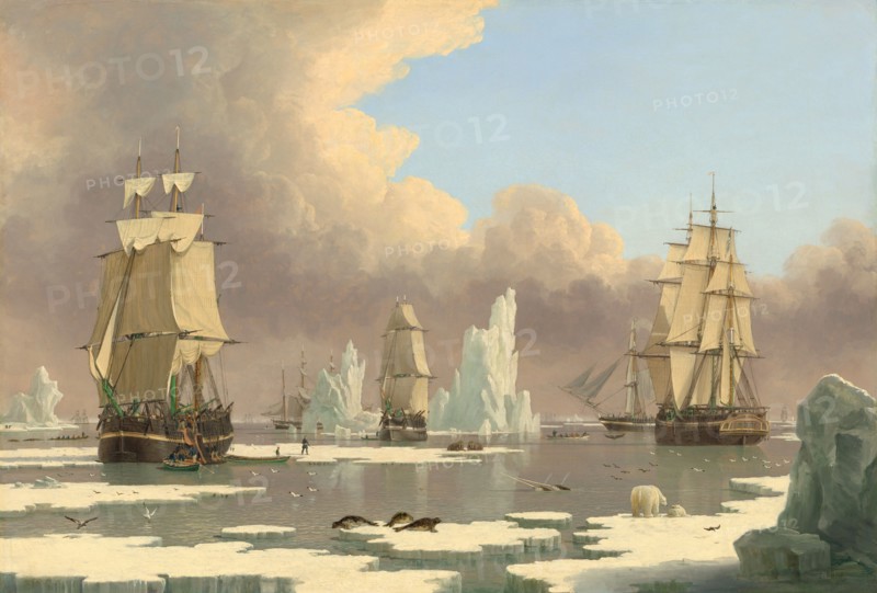 The Northern Whale Fishery: The "Swan" and "Isabella", c. 1840.