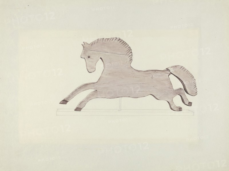 Horse Weather Vane, 1935/1942.