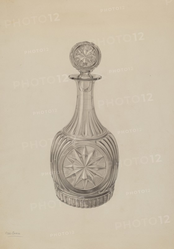 Decanter, c. 1938.