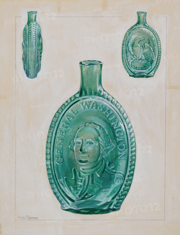 Flask, c. 1940.