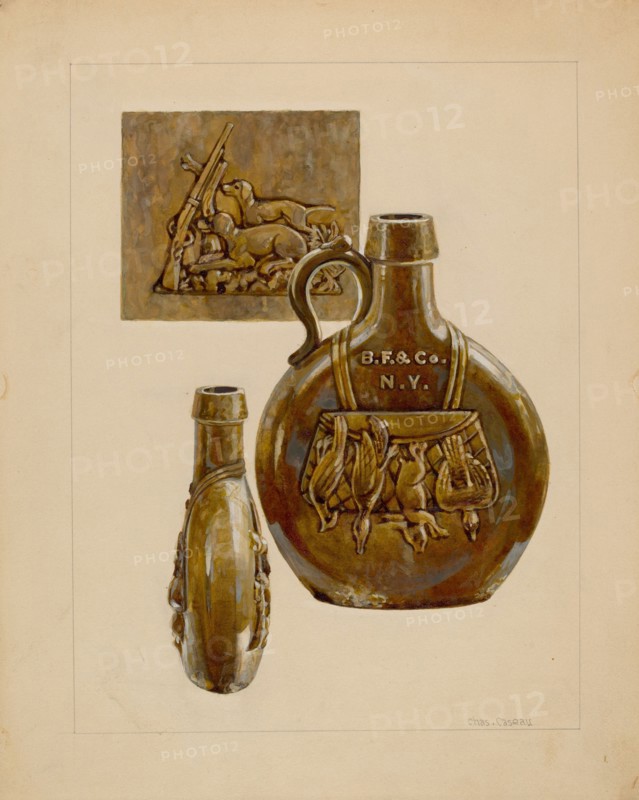 Liquor Bottle, 1937.