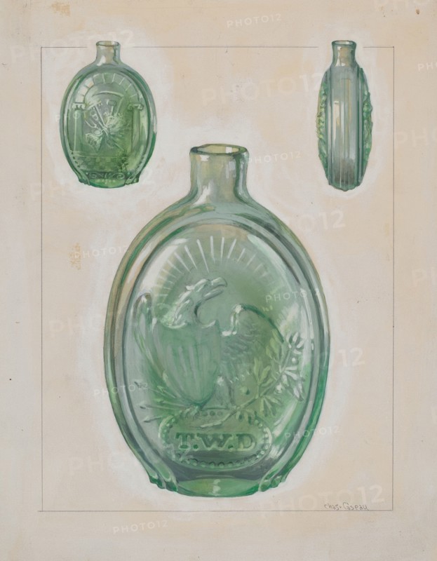 Flask, c. 1936.