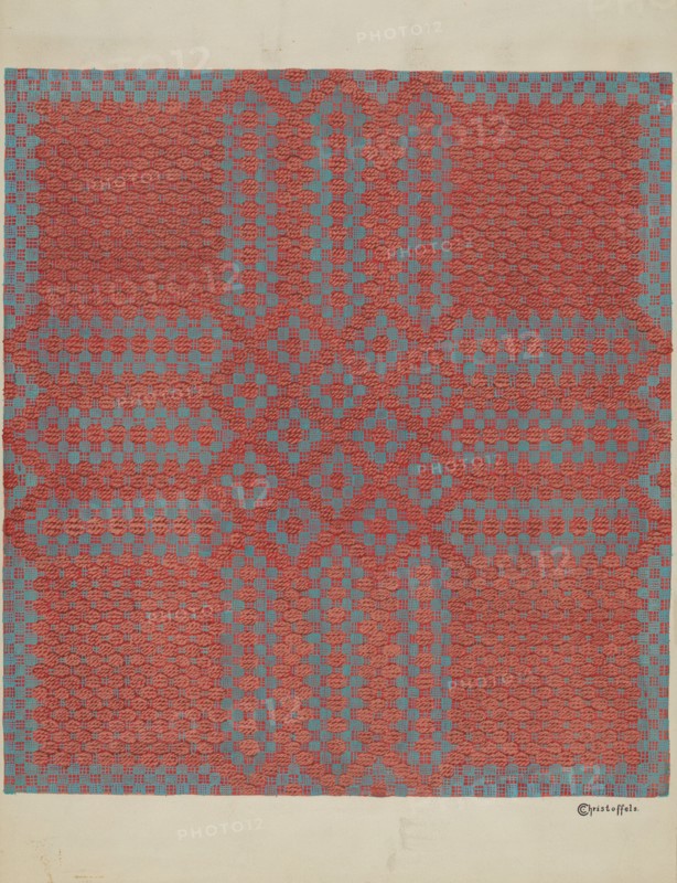 Coverlet, 1935/1942.