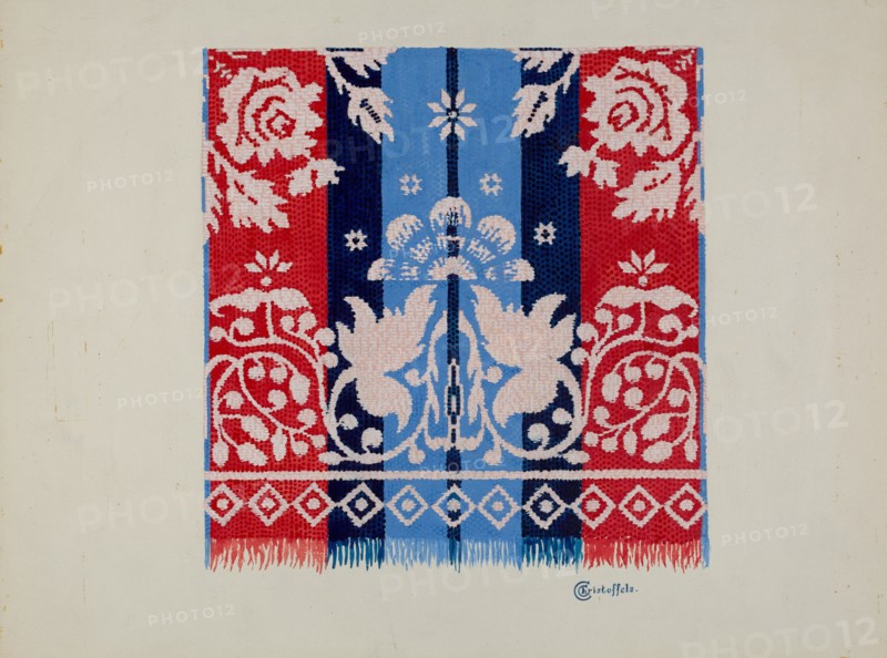 Coverlet, c. 1936.