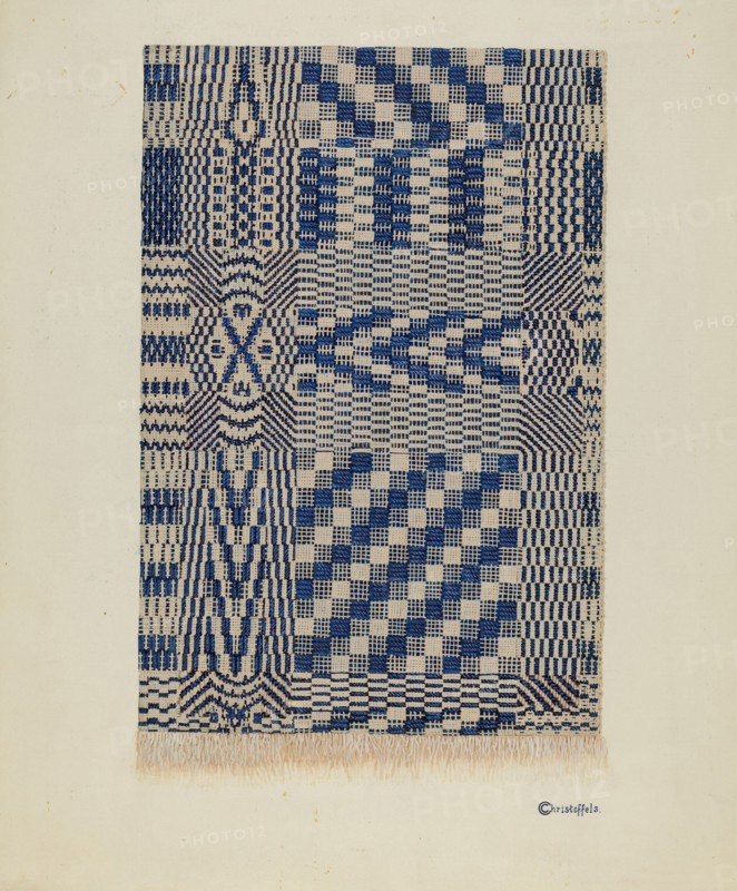 Coverlet, 1935/1942.