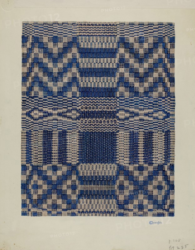 Coverlet, c. 1940.