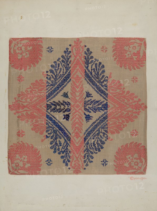 Coverlet, c. 1940.