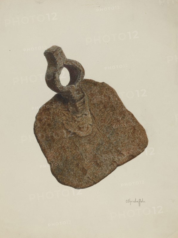 Hoe Blade, c. 1941.