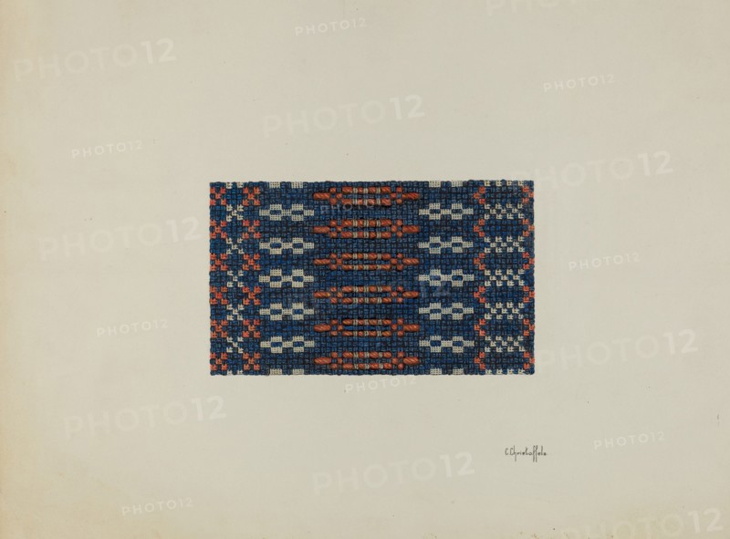 Coverlet, c. 1940.