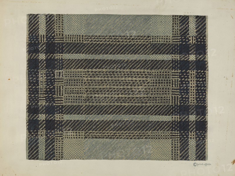 Coverlet, c. 1940.
