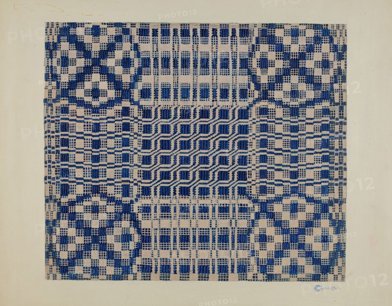 Coverlet, c. 1940.