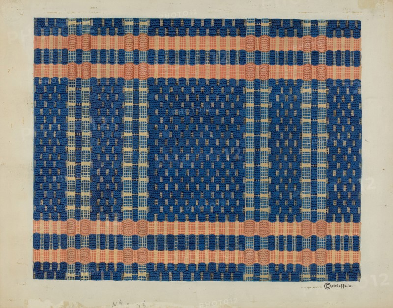 Coverlet, c. 1937.
