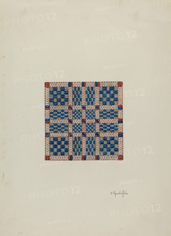 Coverlet (Section), c. 1940.
