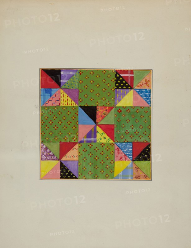 Quilt Section, c. 1940.